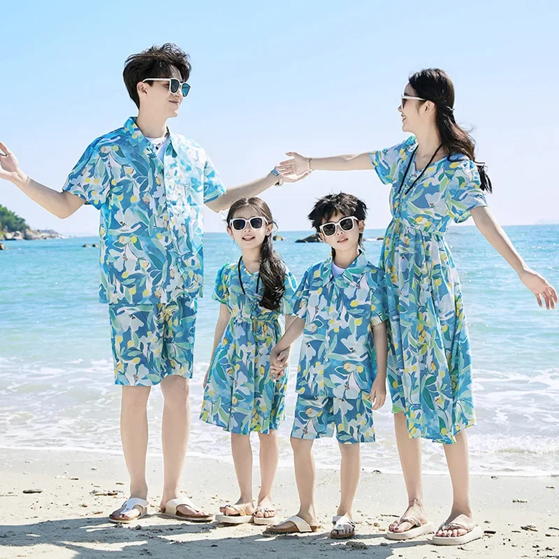 ชุดเสื้อคู่พ่อแม่ลูก ชุดเที่ยว - Plant Parent Clothing บทวิจารณ์และราคา