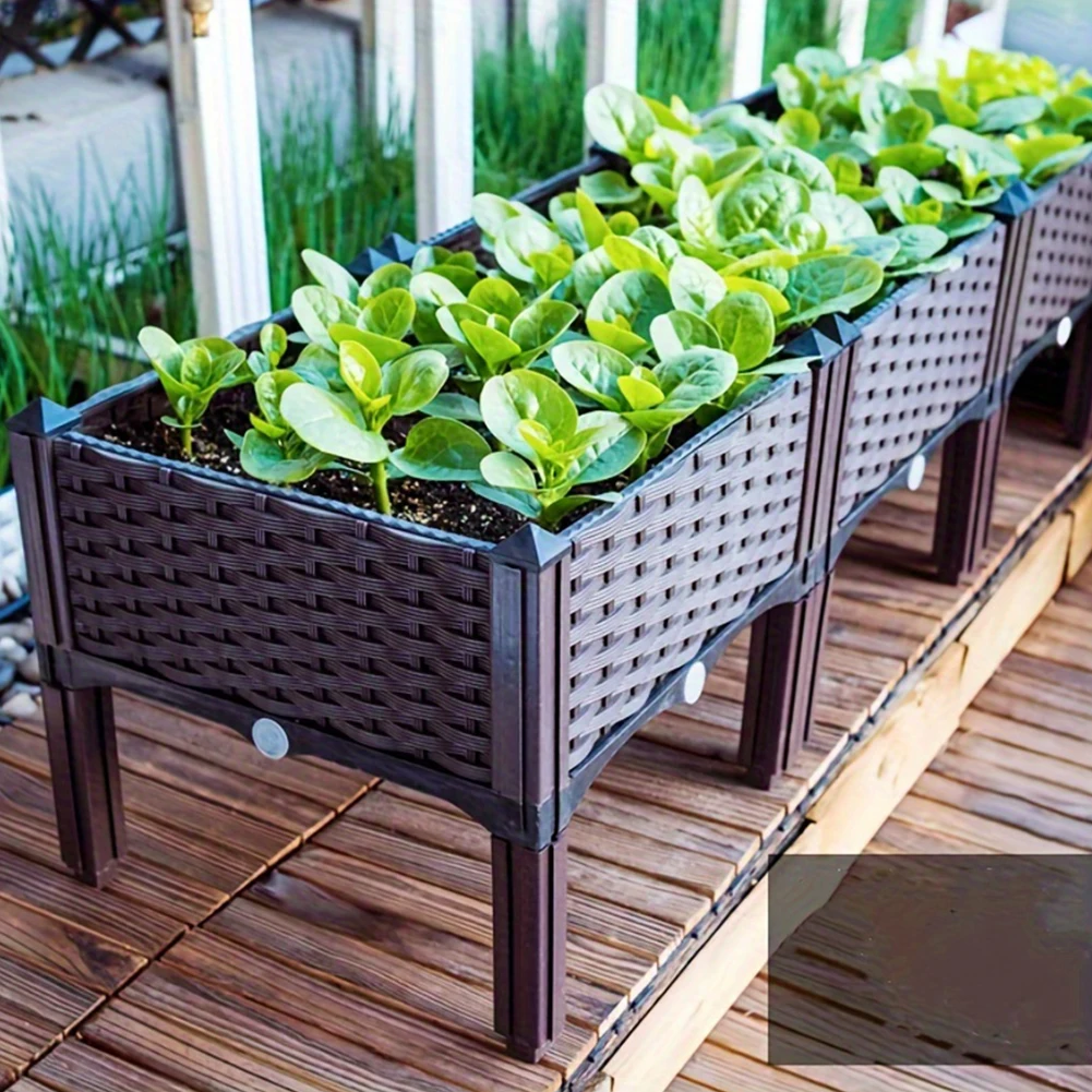 ขนาดใหญ่ความจุเตียงสวนผักกล่อง - Plant Parenting บทวิจารณ์และราคา
