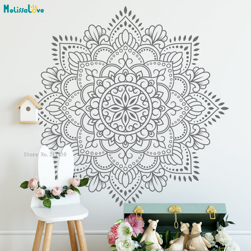 ขนาดใหญ่ขนาด Mandala Wall Art  - Monstera Thai Constellation บทวิจารณ์และราคา